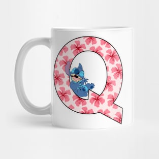 Stitch letter Mug